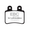 EBC Brake pads Organic FA350TT