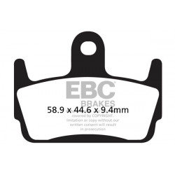EBC Kočione obloge Organic SFA234
