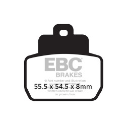 EBC Kočione obloge SFA Scooter Organic SFA425