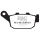 Kočioni diskovi EBC Moto EBC Kočione obloge Organic FA FA496 | race-shop.hr