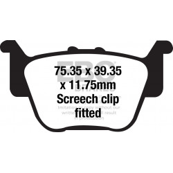 EBC Kočione obloge Organic FA714TT