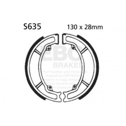 EBC Set Kočione čeljusti Organic S635