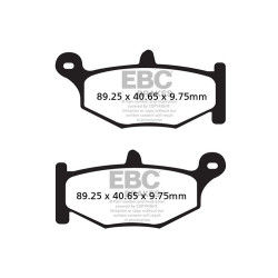 EBC Kočione obloge Organic FA FA419