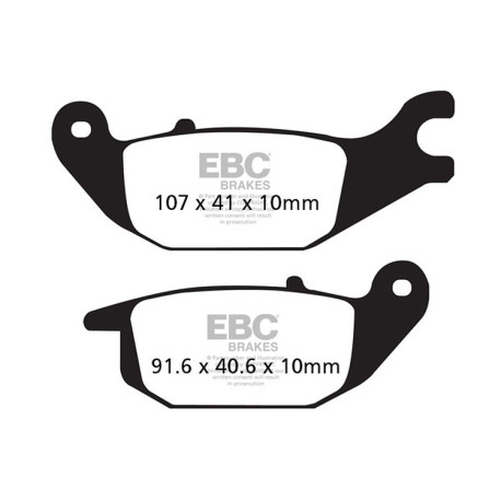 Kočioni diskovi EBC Moto EBC Kočione obloge SFA Scooter Organic SFA343 | race-shop.hr