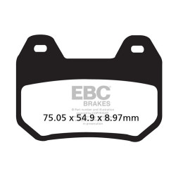 EBC Kočione obloge Organic FA FA304