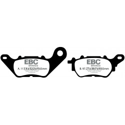 EBC Kočione obloge SFA Scooter Organic SFA706