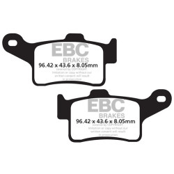 EBC Kočione obloge Organic FA FA631