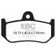 Kočioni diskovi EBC Moto EBC Kočione obloge Double-H Sintered FA320HH | race-shop.hr