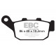 Kočioni diskovi EBC Moto EBC Kočione obloge Double-H Sintered FA140HH | race-shop.hr
