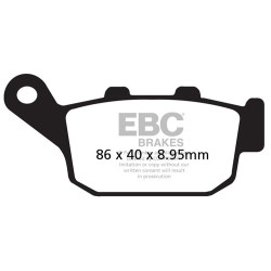 EBC Kočione obloge Double-H Sintered FA496HH