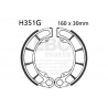 EBC Brake Shoe Grooved H351G