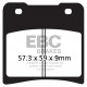 Kočioni diskovi EBC Moto EBC Kočione obloge Double-H Sintered FA150HH | race-shop.hr
