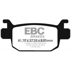 EBC Kočione obloge Double-H Sintered FA698HH