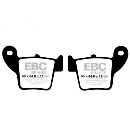 Kočioni diskovi EBC Moto EBC Kočione obloge MXS346 | race-shop.hr