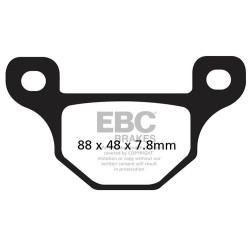 EBC Kočione obloge parkirne kočnice FA481