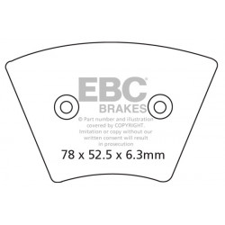 EBC Kočione obloge FA026