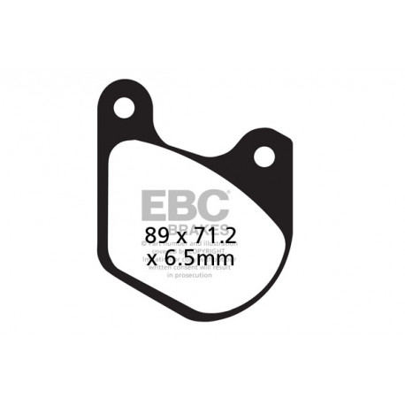 Kočioni diskovi EBC Moto EBC Kočione obloge FA072 | race-shop.hr