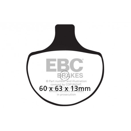 Kočioni diskovi EBC Moto EBC Kočione obloge FA094V | race-shop.hr