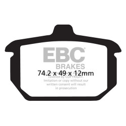 EBC Kočione obloge Organic FA FA078