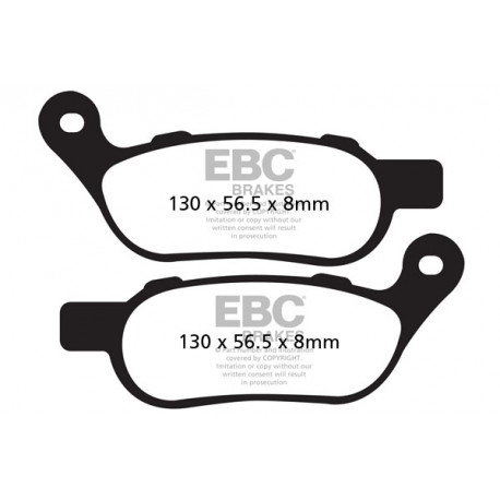 Kočioni diskovi EBC Moto EBC Kočione obloge V Semi-Sintered FA458V | race-shop.hr
