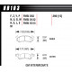 Kočione pločice HAWK performance Prednje Kočione pločice Hawk HB103G.590, Race, min-maks 90°C-465°C | race-shop.hr