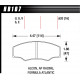 Kočione pločice HAWK performance Kočione pločice Hawk HB107E.620, Race, min-maks 37°C-300°C | race-shop.hr