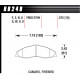 Kočione pločice HAWK performance Prednje Kočione pločice Hawk HB249U.575, Race, min-maks 90°C-465°C | race-shop.hr