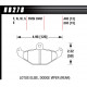 Kočione pločice HAWK performance Stražnje Kočione pločice Hawk HB278E.583, Race, min-maks 37°C-300°C | race-shop.hr
