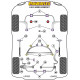 E46 3 Series Compact Powerflex Stražnji selen blok donje unutarnje ruke BMW 3 Series E46 (1999 - 2006) Compact | race-shop.hr