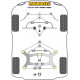 F32, F33, F36 4 Series xDrive Powerflex Univerzalni Ispušni nosač BMW 4 Series F32, F33, F36 xDrive (2013 -) | race-shop.hr