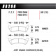 Kočione pločice HAWK performance Stražnje Kočione pločice Hawk HB286F.591, Street performance, min-maks 37°C-370°C | race-shop.hr