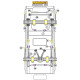 Defender Powerflex Selen blok amortizera upravljača Land Rover Defender (1984 - 1993) | race-shop.hr