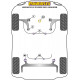 Leon Models Powerflex Stražnja kutija, prednjeg ramena, Caster Adjustable Seat Leon MK3 5F upto 150PS (2013-) Rear Beam | race-shop.hr