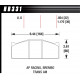 Kočione pločice HAWK performance Kočione pločice Hawk HB331U1.17, Race, min-maks 90°C-465°C | race-shop.hr