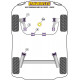 Cordoba Models Powerflex Selen blok PRILAGOĐIVANJE NAKLONA STRAŽNJEG PREDNJEG RAMENA Seat Cordoba MK2 6L (2002 - 2009) | race-shop.hr