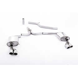 Cat-back Milltek auspuh za Audi A4 3 TDi 2008-2011