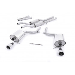 Cat-back Milltek auspuh za Audi A4 3 V6 2001-2005