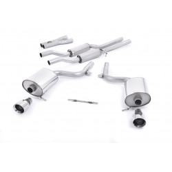 Cat-back Milltek auspuh za Audi A4 3 V6 2001-2005