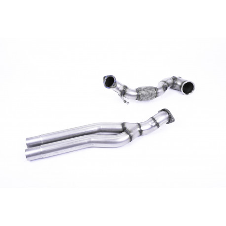 Ispušni sistemi Milltek Uvečani Downpipe bez katalizatora Milltek za Audi RS3 Sportback 400PS 2017-2018 | race-shop.hr