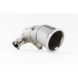 MILLTEK downpipe s katalizatorom HJS za Audi S4 3.0 Turbo 2016-2021 (ECE)