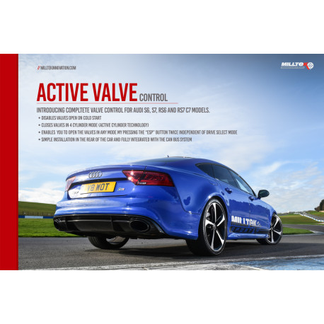 Ispušni sistemi Milltek Active Valve Control Milltek Audi S5 3 V6 2017-2021 | race-shop.hr