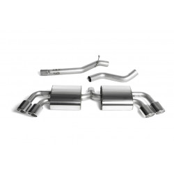 Cat-back Milltek auspuh za Audi TT Mk2 TTS quattro 2008-2014