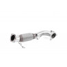Large-bore Downpipe and De-cat Milltek exhaust Ford Focus Mk4 ST 2019-2021