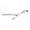 Large-bore Downpipe and De-cat Milltek exhaust Seat Leon 1.8T Sport 2000-2005
