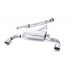 Secondary Cat-back Milltek exhaust Toyota GT86 2 litre 2012-2021