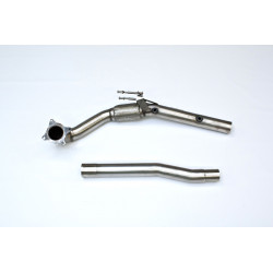 Uvečani Downpipe bez katalizatora Milltek za Volkswagen Scirocco GT 2 2008-2021