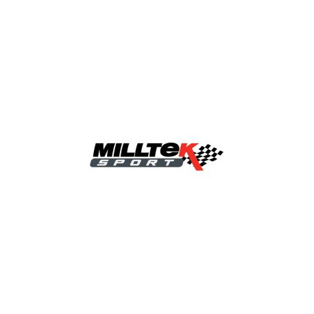 Ispušni sistemi Milltek Milltek ispušna cijev od drugog katalizatora za BMW 1 Series 135i Coupé 2008-2010 | race-shop.hr