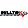 Large-bore Downpipe and De-cat Milltek exhaust Volkswagen Golf MK7.5 GTi 2017-2018