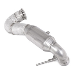 MILLTEK downpipe s katalizatorom HJS za Mercedes A-Class A45 AMG 2012-2018 (ECE)