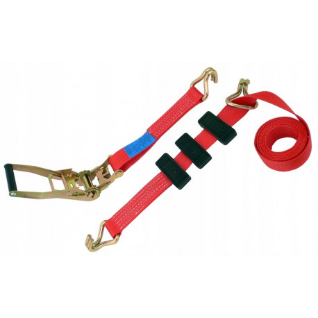 Ratchet kravate Ratchet s remenom za vezivanje i kukama 3m / 5T / 50mm | race-shop.hr